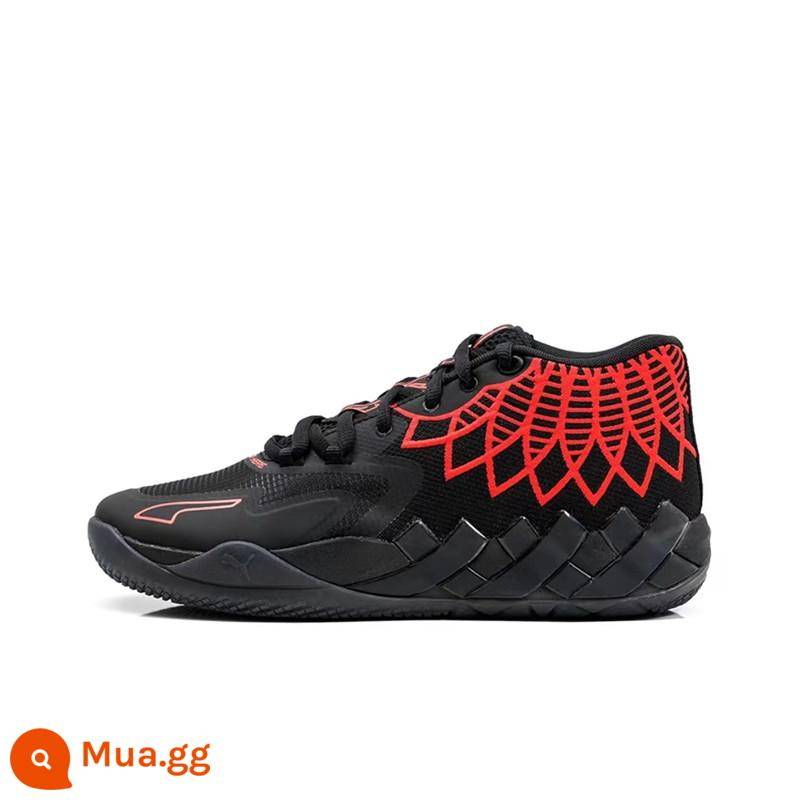 Thế hệ ba -bóng 梅 Sneakers Lamelo Bauer MB.01 Men và Phụ nữ màu đỏ màu tím Trung bình và Giày bóng rổ chiến đấu Low -top 2 - Thế hệ ba bàn thắng đen đỏ