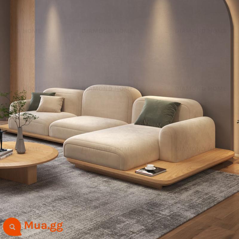 Tùy chỉnh đám mây đệm sofa mật độ cao xốp xuống cao su hạt nền tảng bốn mùa phổ chống trượt - Phong Cách 04-Phong Cách Kem Mới