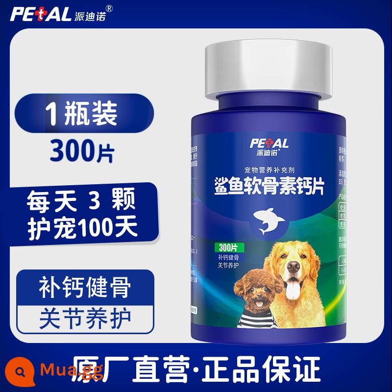 Padino Dog Shark Chondroitin Cat Pet Viên uống Canxi Bổ sung Canxi cho xương và khớp Chó con Chó lớn, vừa và nhỏ - 1 chai