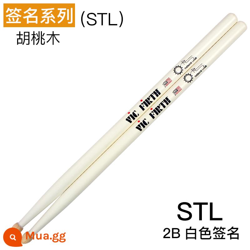 Thanh trống vic firth thanh trống quả óc chó 5a 5b 7a trống jazz vf thực hành dùi trống vic trống búa - Chữ ký 2B (STL)