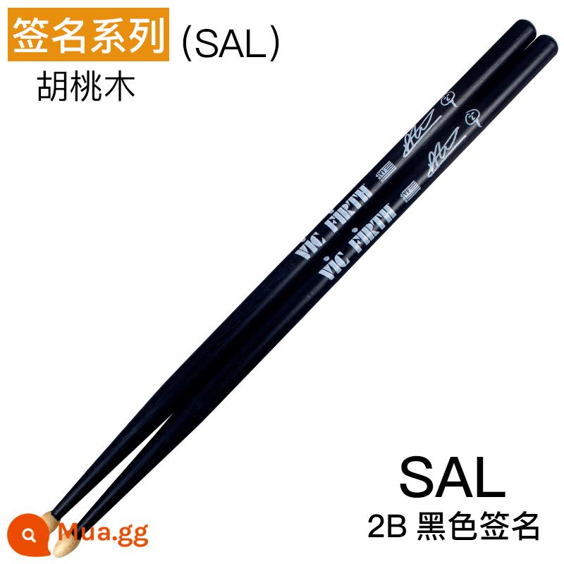 Thanh trống vic firth thanh trống quả óc chó 5a 5b 7a trống jazz vf thực hành dùi trống vic trống búa - Chữ ký 2B (SAL)