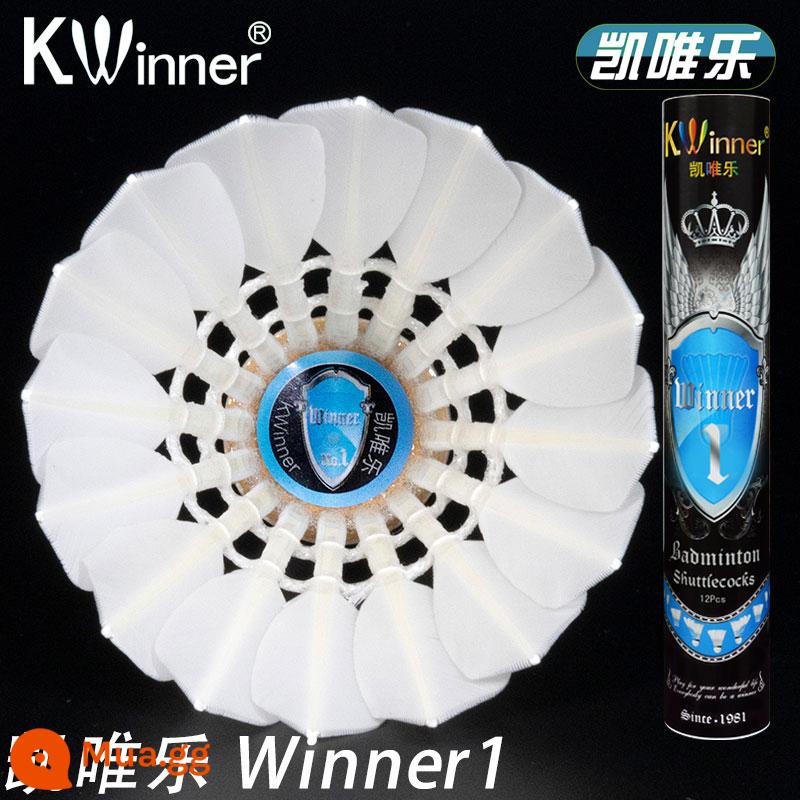 Kaiweile Cầu Lông Vịt Thi Đấu Số 6 Số 5 Số 3 Số 2 Lông Ngỗng King4 Bóng Thi Đấu Chuyên Nghiệp 12 Gói - Winner1 Vịt Dậu đầy đủ phim thô hạng nhất [So với Châu Á 4]