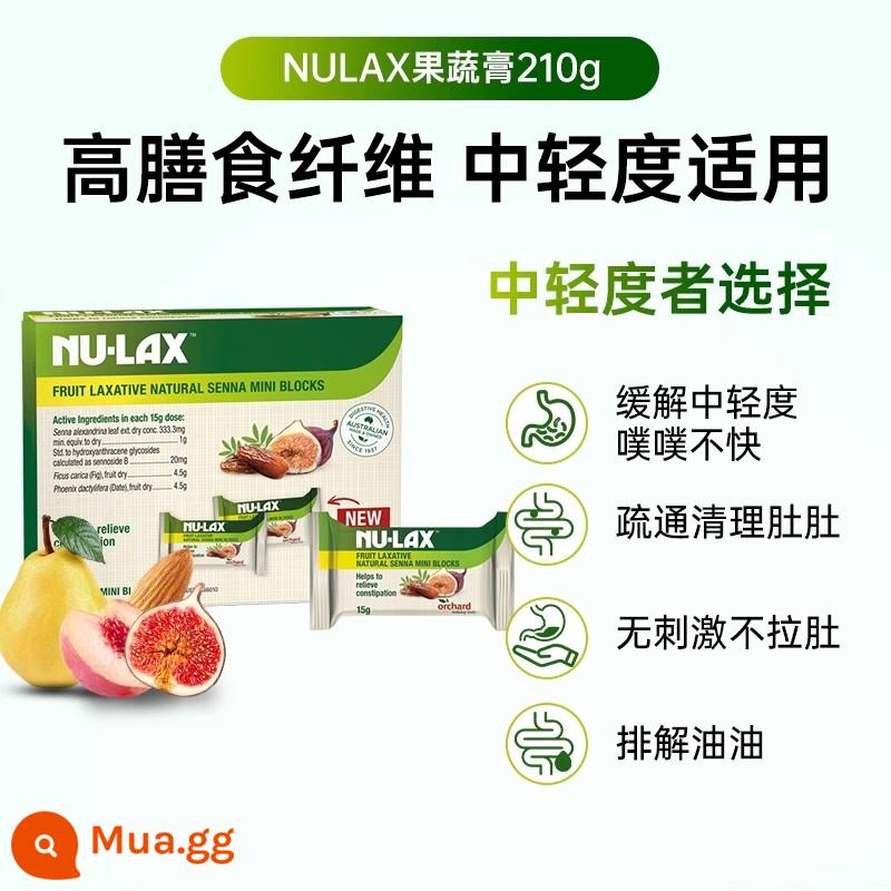 Thuốc mỡ Nulax Lekang của Úc cửa hàng hàng đầu chính thức ở nước ngoài 210g / 14 túi bao bì xách tay gói nhỏ táo bón làm sạch ruột - Thuốc mỡ Lekang bao bì di động 210g/14 túi