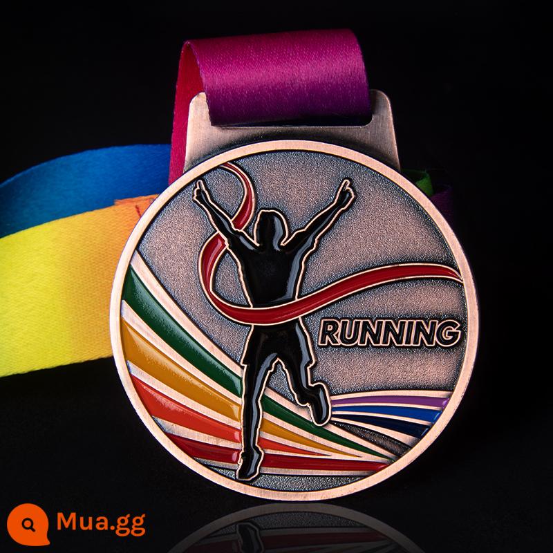 Danh sách kim loại tùy chỉnh cuộc đua marathon chạy trò chơi sự kiện huy chương vàng giải thưởng thi đấu thể thao tùy chỉnh - rượu vang