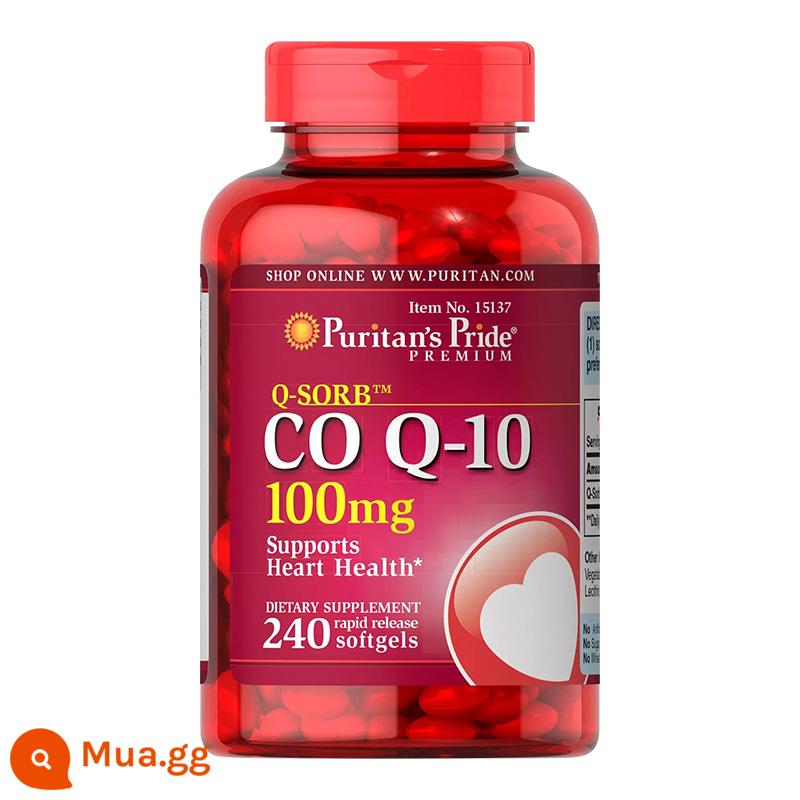 Coenzyme ql0 viên nang mềm Tmall q-10 chính gốc Mỹ coenzyme q10 giải pháp gốc để bảo vệ sản phẩm chăm sóc sức khỏe tim mạch coq - 100mg*240 viên (3 chai giảm giá 80 nhân dân tệ, 4 chai giảm giá 110 nhân dân tệ)