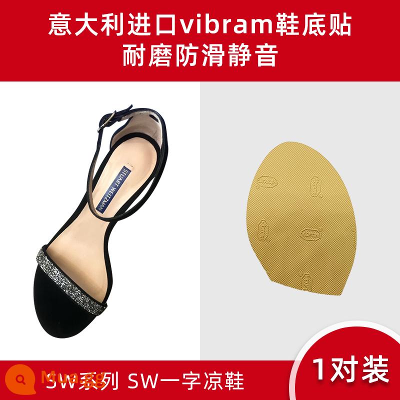 Miếng dán đế Vibram chống mài mòn miếng dán gót giày chống trơn trượt miếng dán đế da chống va chạm miếng dán đế chống mài mòn đế cao - giày cao gót mũi tròn sw