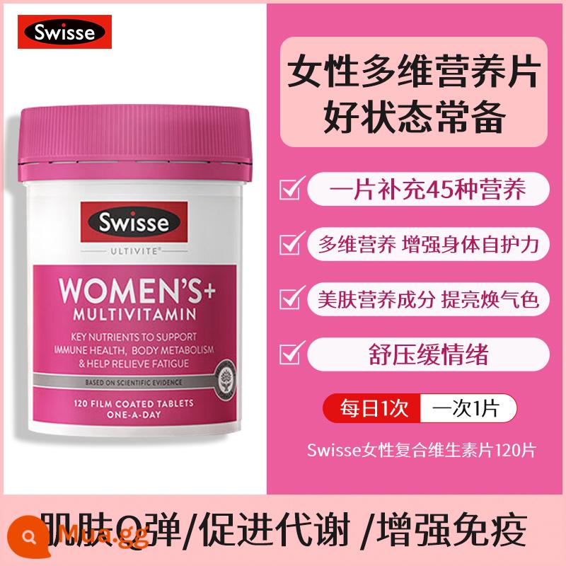 Viên nang Probiotic dành cho nữ Swisse Bột Lactobacillus reuteri làm mới vùng kín phụ nữ - Vitamin tổng hợp cho phụ nữ [tăng tốc quá trình trao đổi chất và duy trì sự cân bằng cơ thể]