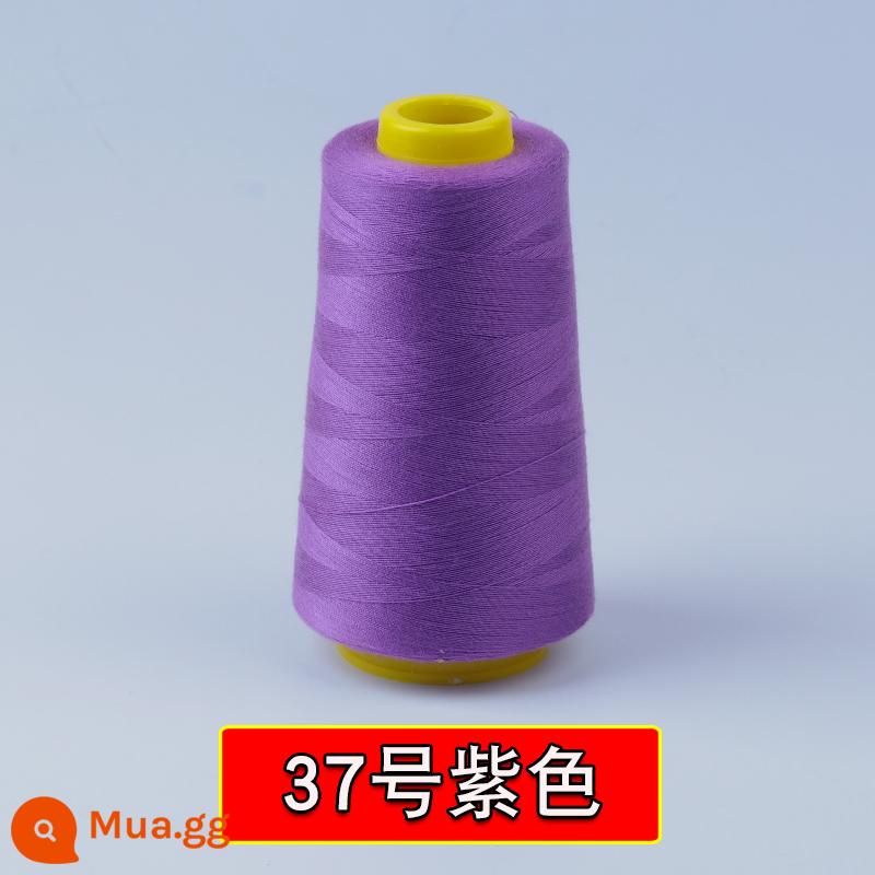 402 quần áo đường chỉ may may tay hộ gia đình 2 sợi mịn máy may chùa đường chỉ may quần áo phẳng tốc độ cao xe sợi polyester chủ đề - Số 37, Đường Chùa, màu tím 1