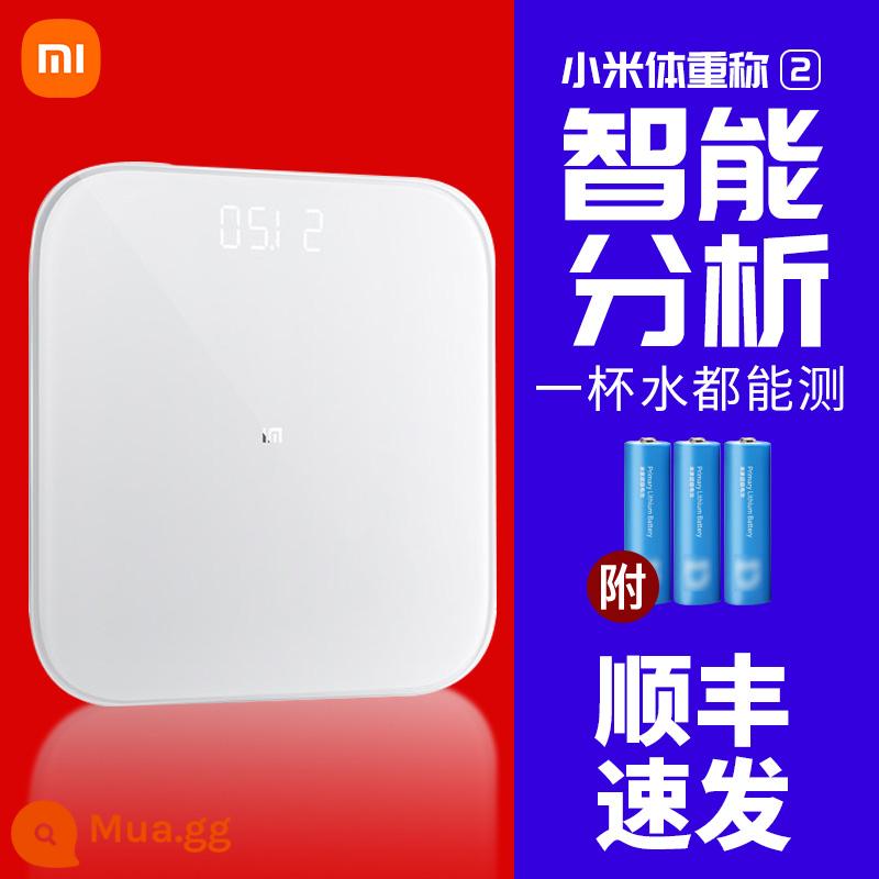 Cân Xiaomi 2 Tại Nhà Giảm Cân Đặc Biệt Dành Cho Nam Và Nữ Thông Minh Pin Chính Xác Cân Mỡ Cơ Thể Mijia Bluetooth Cân Điện Tử - Cân Xiaomi 2 [SF Express]