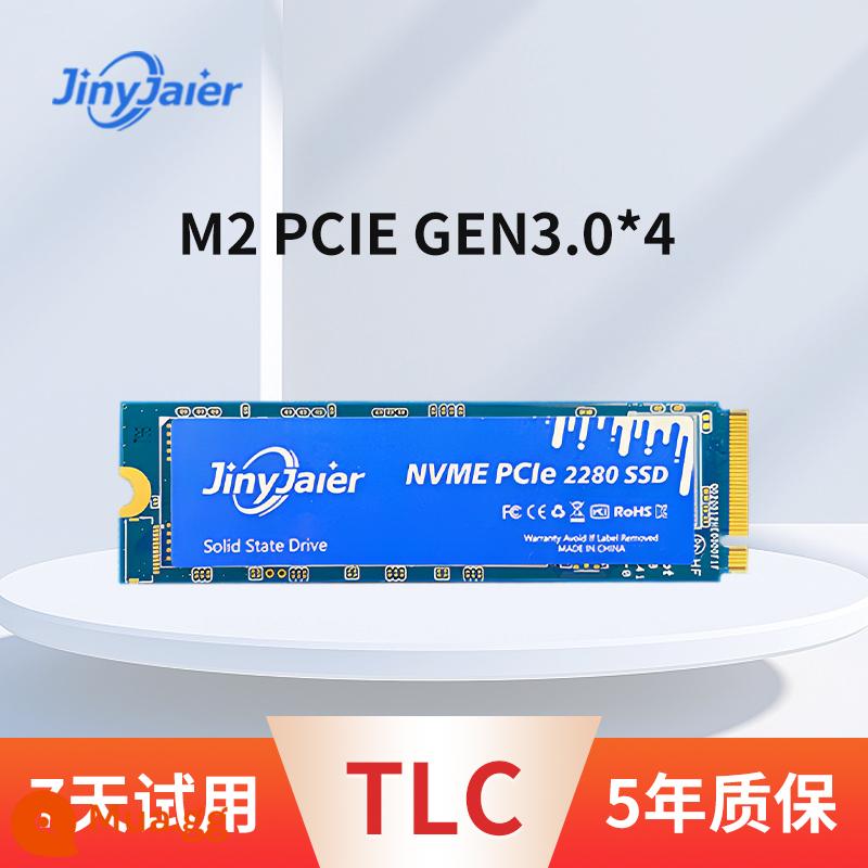 Ổ cứng thể rắn m2 nvme 2280 1TB 512g máy tính xách tay máy tính để bàn pcie3.0 TLC hạt - [Mẫu hàng đầu] 512GB [3400 MB/giây có bộ đệm] Bộ điều khiển Phison + hạt TLC (áo làm mát miễn phí + bảo hành 5 năm)