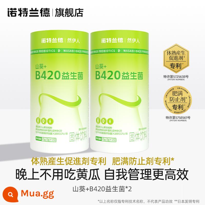 Notland Wasabi B420 Probiotic Thức uống đặc cho đường tiêu hóa Cửa hàng hàng đầu chính hãng - 2 thùng sẵn sàng để sử dụng [Bữa ăn miễn phí]