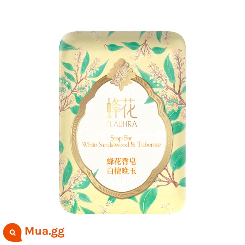 FLAUHRA Ong Hoa Xà Phòng Gỗ Đàn Hương 125G Hoa Mẫu Đơn Cuối Ngọc Rửa Mặt, Tắm Và Rửa Tay Đa Năng Tắm Hương Thơm Xà Phòng - [Mới] Gỗ đàn hương Akiyu