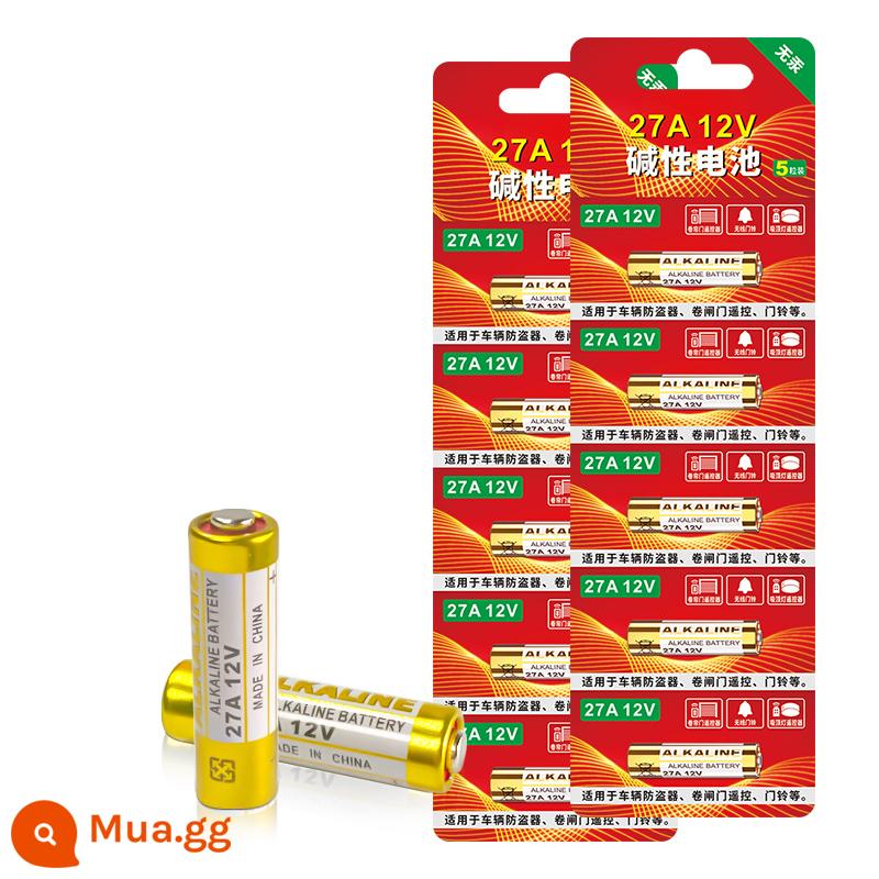 23A12V Pin Chuông Cửa Đèn Chùm Xe Ô Tô Điện 433 Thư Viện Cán Chuông Cửa L1028 Điều Hòa Không Khí Điều Khiển Từ Xa 27A12v Pin - 23A/12V (30 viên) đi kèm tuốc nơ vít