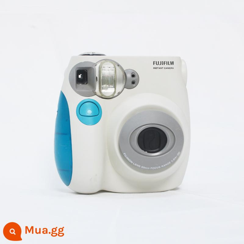 Polaroid mini7S đã qua sử dụng liền mini115 inch rộng 210 Fujifilm mini9 - mini7s màu xanh + pin + hộp bảo vệ pha lê + dây đeo vai