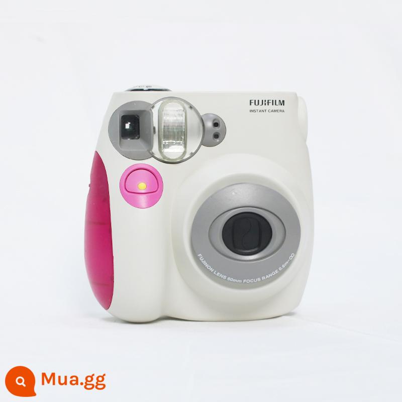 Polaroid mini7S đã qua sử dụng liền mini115 inch rộng 210 Fujifilm mini9 - mini7s màu đỏ hồng + pin + ốp bảo vệ pha lê + dây đeo vai