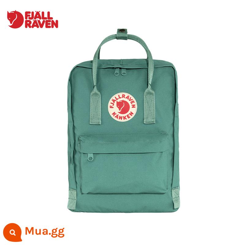 Xác Thực Cáo Bắc Cực Ba Lô Fjallraven Sinh Viên Đại Học Ba Lô Máy Tính Kanken Học Ngoài Trời Túi Mẹ - Xanh sương 664