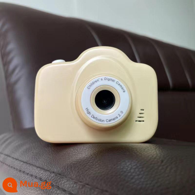 Máy ảnh kỹ thuật số dễ thương camera kép độ phân giải cao dành cho các bữa tiệc sinh viên trong khuôn viên trường có thể chụp ảnh và tải hồ sơ du lịch lên điện thoại di động - Camera màu kaki nhỏ tươi [Camera kép HD để chụp ảnh tự sướng]