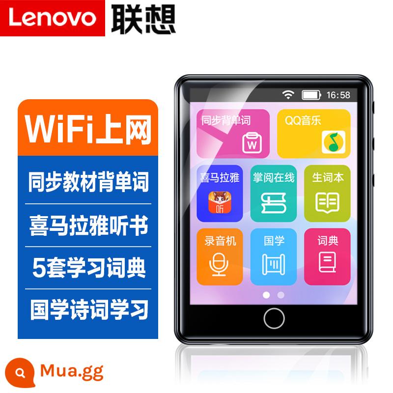 Lenovo wifi có thể truy cập Internet mp3mp4P5 nghe nhạc và đọc tiểu thuyết hiện vật máy nghe nhạc Walkman phiên bản sinh viên chuyên dụng - Đen-2,8 inch [Tải nhạc trực tuyến qua WiFi]