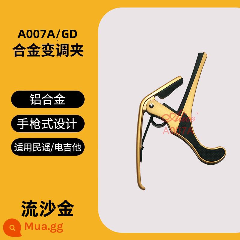 Alice Alice Đàn Guitar Capo Yamaha Dân Gian Cổ Điển Bakelite Đa Năng Phím Đàn Kẹp Phụ Kiện Kim Loại - A007A/GD [Quicksand Gold] Dân gian/Guitar điện phổ thông