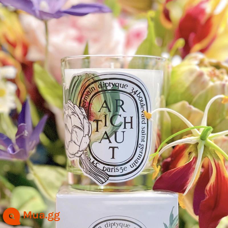 Diptyque Nến thơm Diptyque hốc lưu niệm đèn dầu thơm quà tặng sinh nhật Lễ Tình Nhân - [Atisô 190g]Valentine's Day Limited