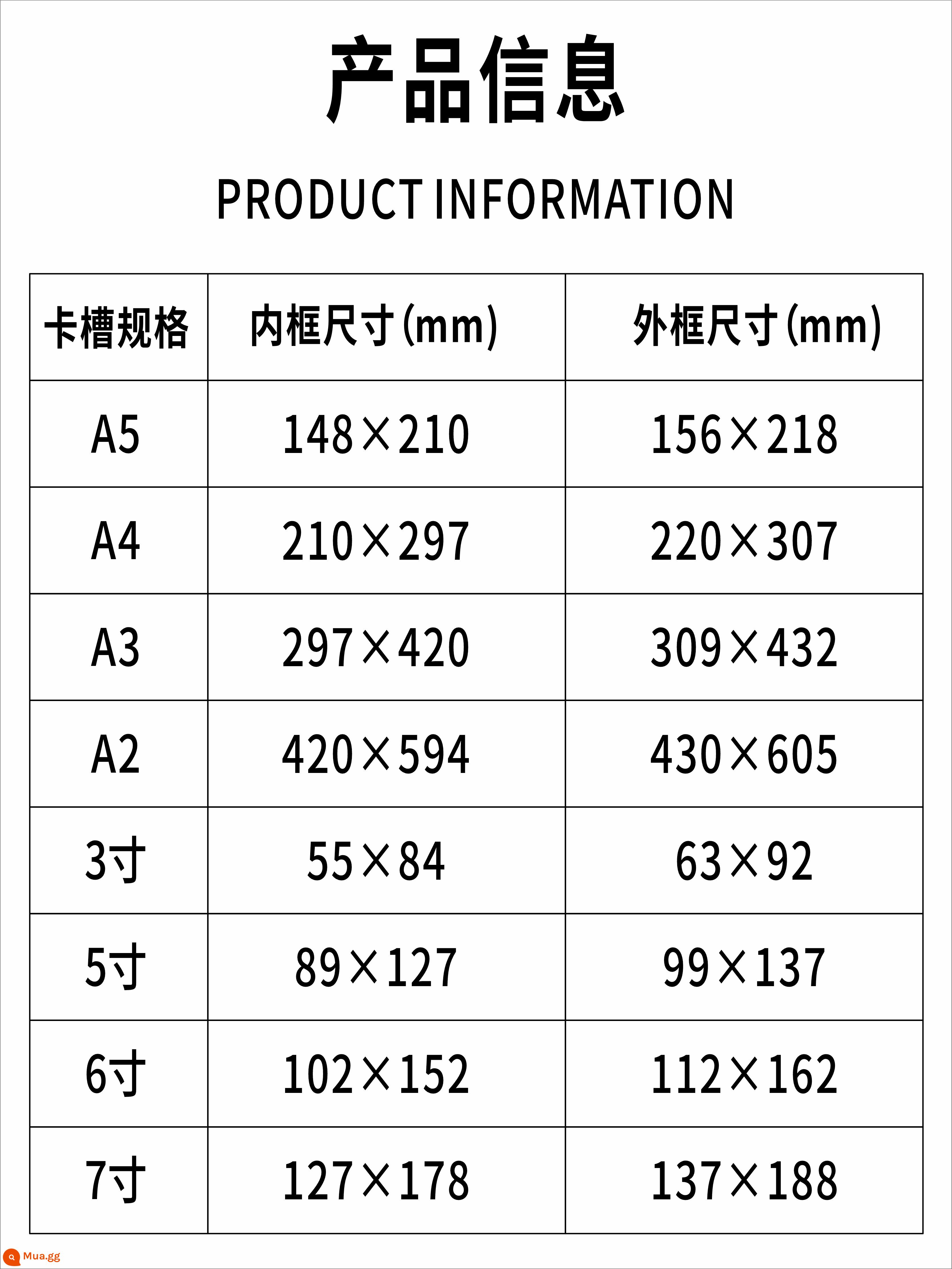 Khe cắm thẻ acrylic hai lớp khe cắm a4 Hộp trong suốt 5 inch tấm mica a3 inch Bảng hiển thị ảnh thẻ 6 inch - A4:21*29.7 (phiên bản dọc một lớp)