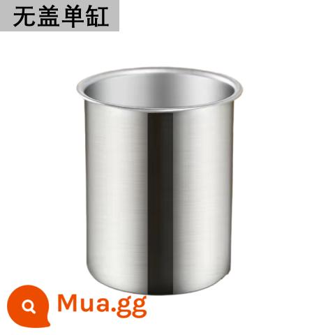 Gạt tàn sáng tạo cho phòng khách gia đình, văn phòng chống tro, gạt tàn phễu inox, gạt tàn thuốc cao cấp gắn trên ô tô có nắp - [Thép tự nhiên/không có vỏ bọc] 1 * xi lanh