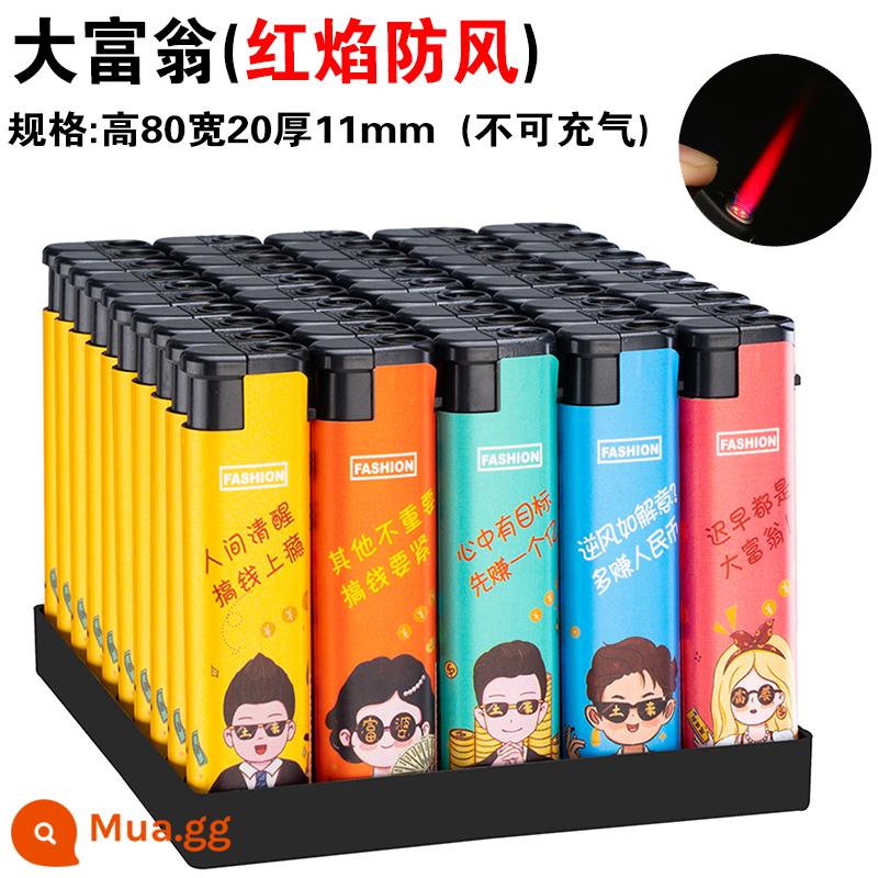 [Giá sỉ 50 chiếc] Bật lửa chống gió dùng một lần bán buôn bền theo yêu cầu quảng cáo tùy chỉnh sử dụng thông thường trong gia đình - Độc quyền ►[Chống gió] ► Có nhiều lựa chọn số lượng để trượt xuống