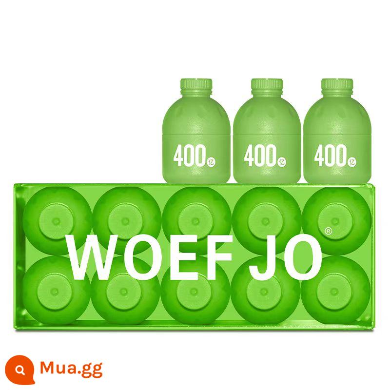 WOEF JO chai nhỏ màu xanh B420 nam việt quất nữ miệng yên tĩnh chai nhỏ màu vàng trẻ em và người lớn men vi sinh 10 chai - [Chai nhỏ màu xanh lá cây] Vệ sinh răng miệng tươi mát