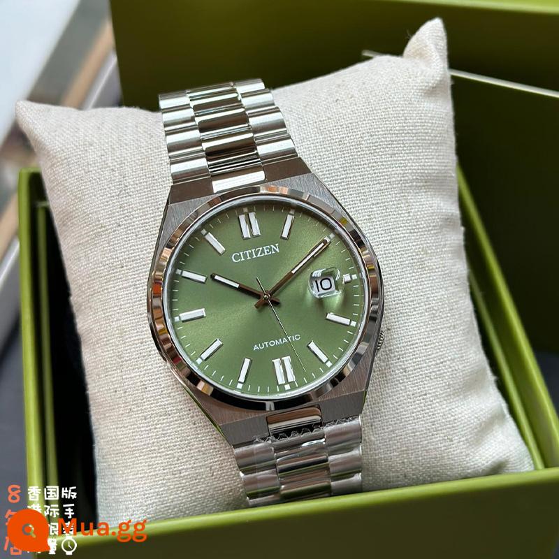 CITIZEN chính thức xác thực kinh doanh mới cam vàng xanh nước ma đá sapphire đồng hồ cơ nam NJ0151-88M - Hạn chế Xanh bình yên NJ0158-89Z