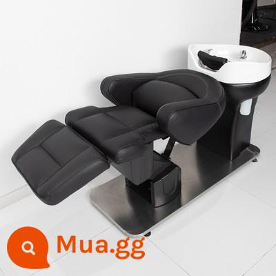 Hoàn toàn tự động thông minh massage gội đầu giường Salon đặc biệt nâng giường Launian cửa hàng Thái Lan Trị liệu lưu thông nước - Giường gội đầu nâng điện thông minh màu đen