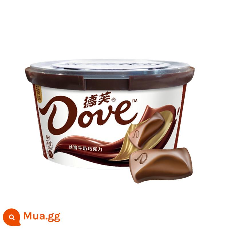 Socola Dove hộp quà 224g Socola đen trắng sữa mềm mịn cho bạn gái ăn vặt kẹo sỉ số lượng lớn - Sữa Dove 112g