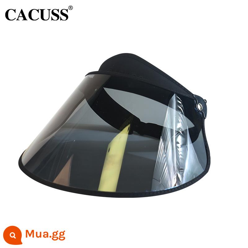 CACUSS mũ nữ mùa hè trống mũ chống nắng nam phân cực mở rộng và mở rộng đạt đỉnh mũ vành lớn kem chống nắng mũ chống nắng - C0274 màu đen