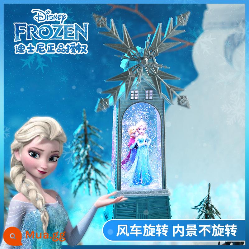 Hộp Nhạc Công Chúa Elsa Hộp Nhạc Frozen Elsa Quả Cầu Pha Lê Bé Gái Bé Gái Quà Tặng Sinh Nhật Trẻ Em - Disney Elsa "Anna Windmill" phiên bản chính hãng được ủy quyền