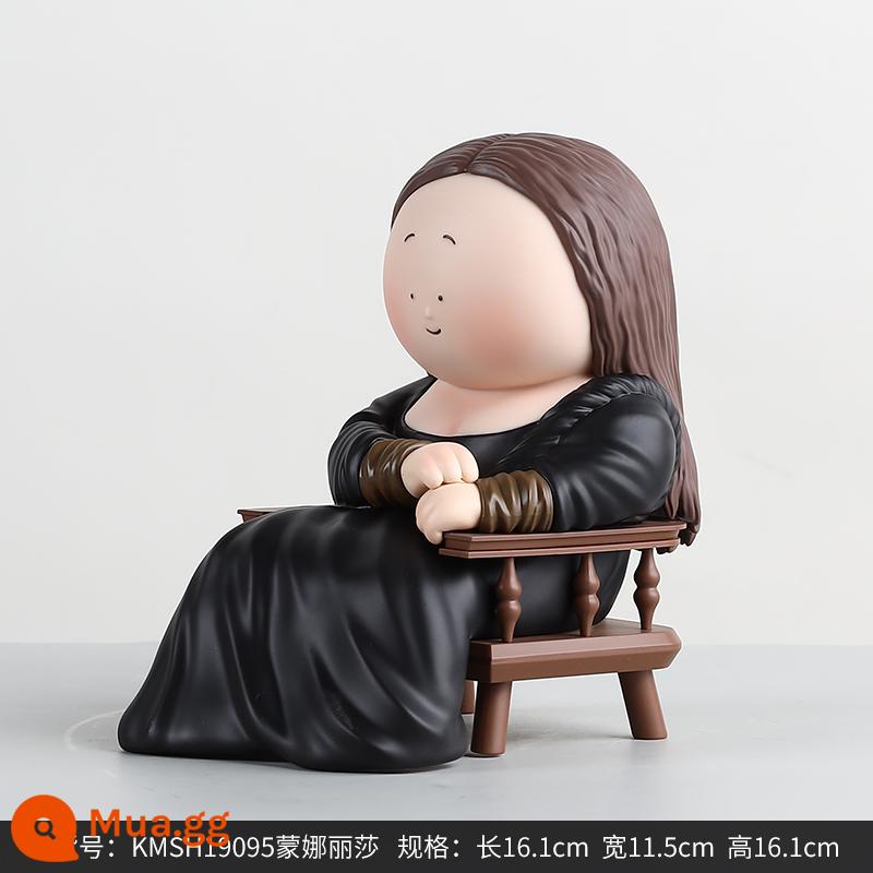 Chính Hãng Đại Nghệ Sĩ Series Son of Man Mẫu Trang Trí Phòng Ngủ Trang Trí Sinh Nhật Quà Tặng Bạn Gái - Mona Lisa-phiên bản lớn (hộp quà)