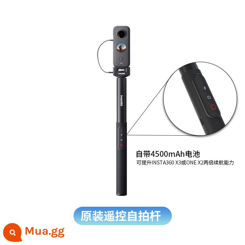 Insta360X3 Pin Chính Hãng Sạc Quản Gia Đèn Flash Truyền Đồng Hành Gậy Chụp Hình Selfie Stick Chống Nước Gương Bảo Vệ Đi Xe Phụ Kiện - Gậy selfie điều khiển từ xa có thể sạc lại chính hãng