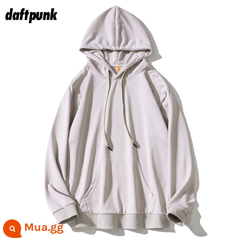 Mùa Thu Mới Retro Đỏ Rượu Lười Màu Trơn Hoodie Nam Nữ Tất Cả Trận Đấu Thường Cặp Đôi Áo Khoác - hoa mai WY0707