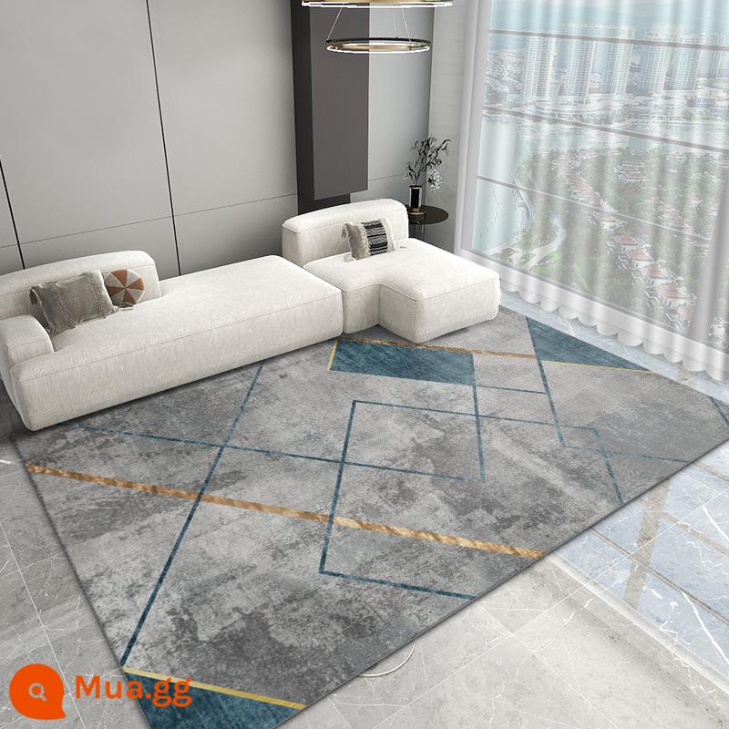 Ánh Sáng Sang Trọng Cao Cấp Màu Xám Trừu Tượng Thảm Ghế Sofa Phòng Khách Bàn Chăn Nhà Sàn Lớn Mùa Đông Dày Chăn Thảm - cây thương