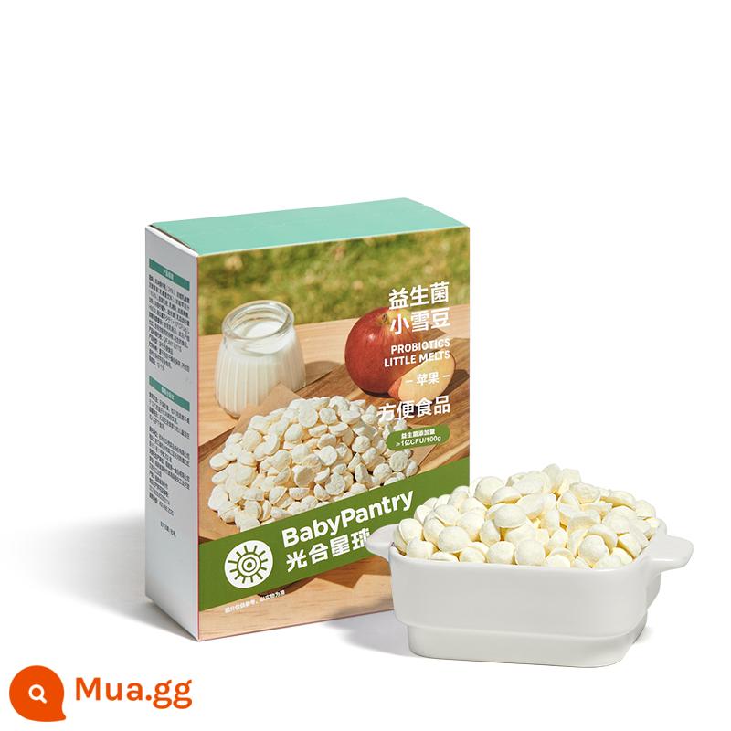 [99 nhân dân tệ để có được 6 cái] babycare baby snack hành tinh quang hợp bánh quy đường đậu hòa tan dành cho trẻ em - Probiotic Snow Pea (Táo) 20g/túi