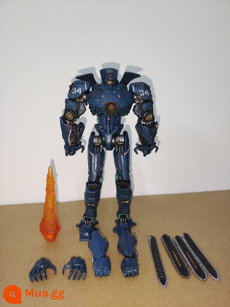 Mô hình mecha NECA Pacific Rim 2 có thể được sử dụng để trả thù kẻ lang thang nguy hiểm Đồ chơi cơn bão Eureka - Dangerous Wanderer Deluxe Edition (21cm) không phát sáng và có kèm chân đế