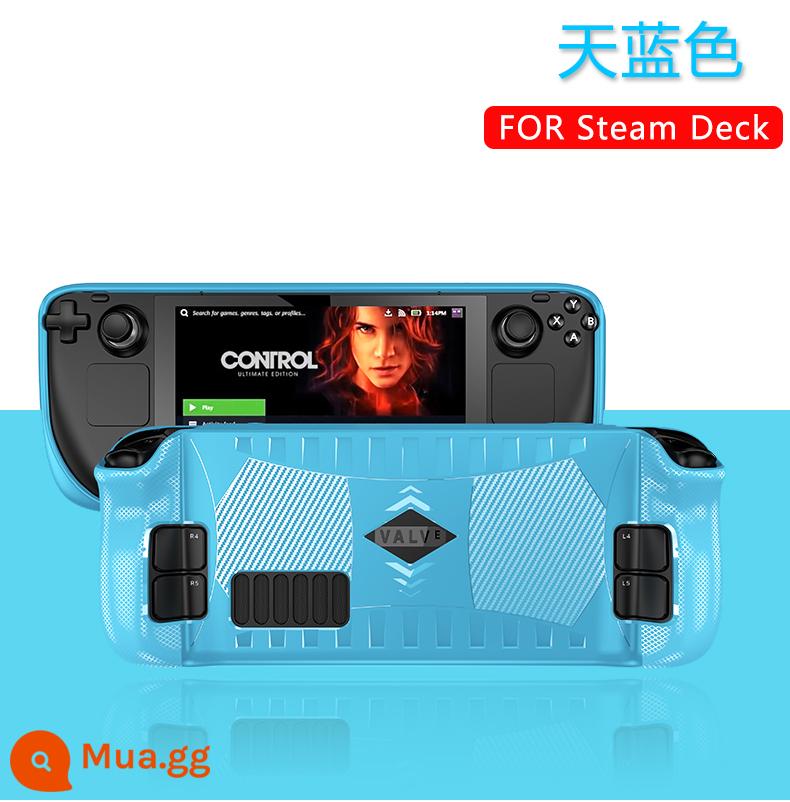 Steamdeck vỏ bảo vệ trong suốt độ nét cao chống rơi siêu mỏng thân thiện với môi trường vỏ mềm film cường lực steam boong phụ kiện - Vỏ bảo vệ [màu xanh]