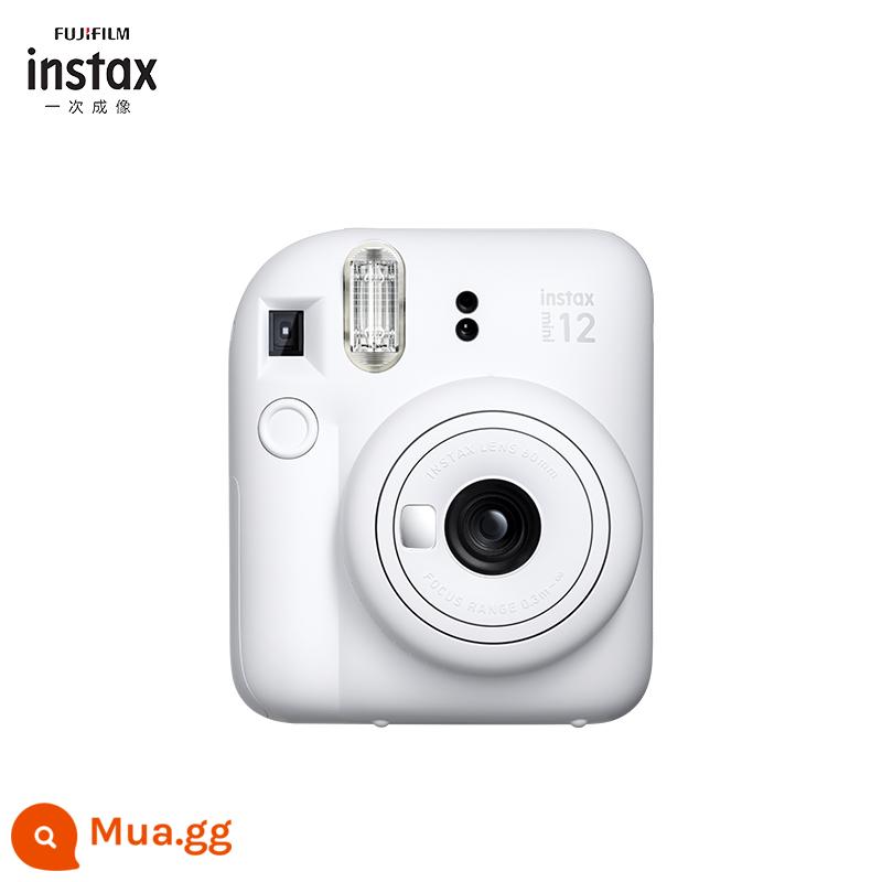 Gói nâng cấp mini máy ảnh dùng một lần Fuji Polaroid mini12 với giấy ảnh máy ảnh sinh viên nam và nữ - hoa nhài trắng