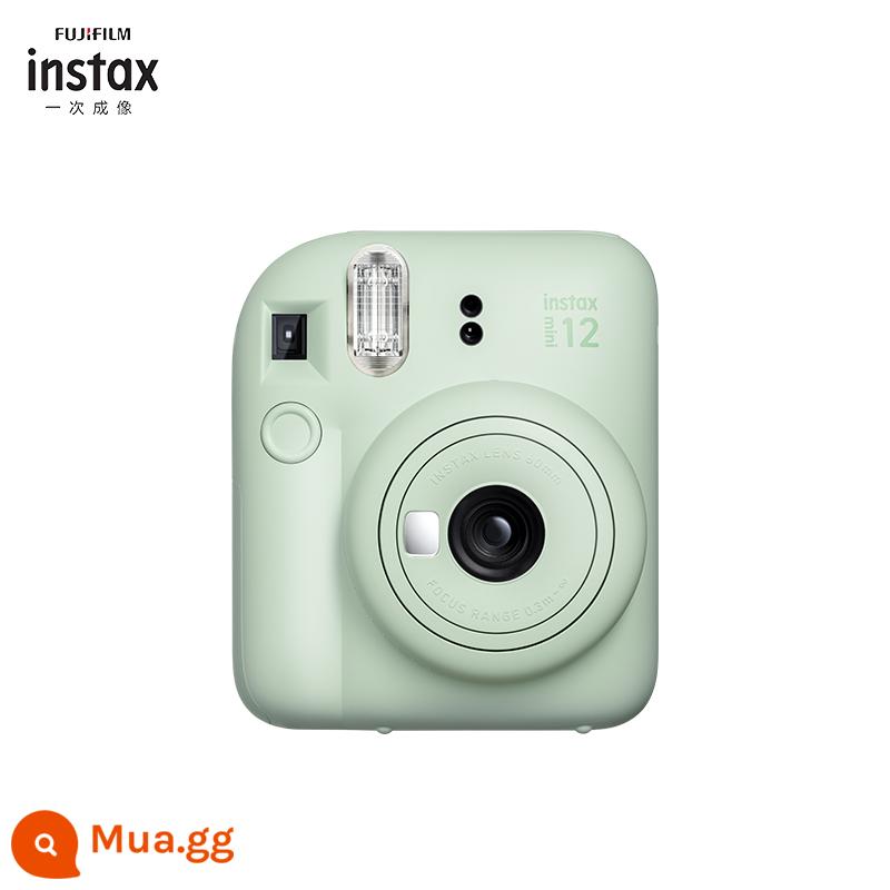 Gói nâng cấp mini máy ảnh dùng một lần Fuji Polaroid mini12 với giấy ảnh máy ảnh sinh viên nam và nữ - Bạc hà xanh