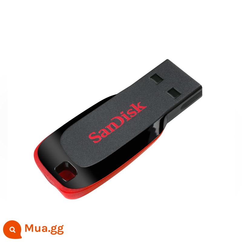 SanDiskSanDisk 32g Ổ Bút Cool Blade CZ50 Tốc Độ Cao Mini 32G Ổ Bút Mã Hóa Sáng Tạo Xe Ô Tô Ổ Bút - CZ50 USB2.0 đen đỏ