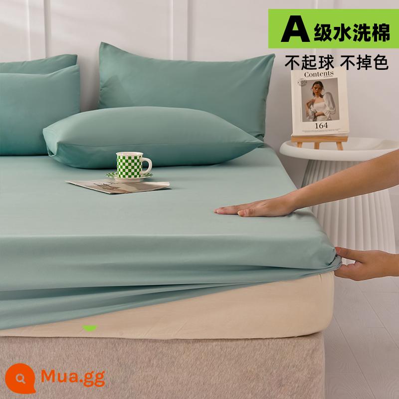 Tấm ga trải giường đơn mảnh chống trượt chống bụi ga trải giường mới cotton không nguyên chất 100% cotton trọn gói Túi đựng giường Simmons vỏ nệm - [Đã hoàn tất kiểm tra chất lượng] Molan [dùng được cho phụ nữ mang thai và trẻ sơ sinh, không vón cục, không phai màu]