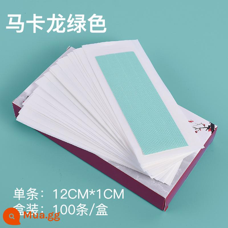 Cut-free guzheng tape người lớn của trẻ em kỳ thi chứng chỉ đặc biệt thoáng khí pipa móng băng đa năng loại chơi không dính - Băng keo không cắt Guzheng [màu xanh macaron]