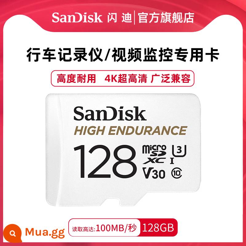 SanDisk Flagship Store 64G/128G Thẻ Nhớ Camera Thẻ SD Lái Xe Đầu Ghi Thẻ Nhớ Đặc Biệt Giám Sát Thẻ TF - 128g hồ sơ giám sát/lái xe sử dụng tại nhà