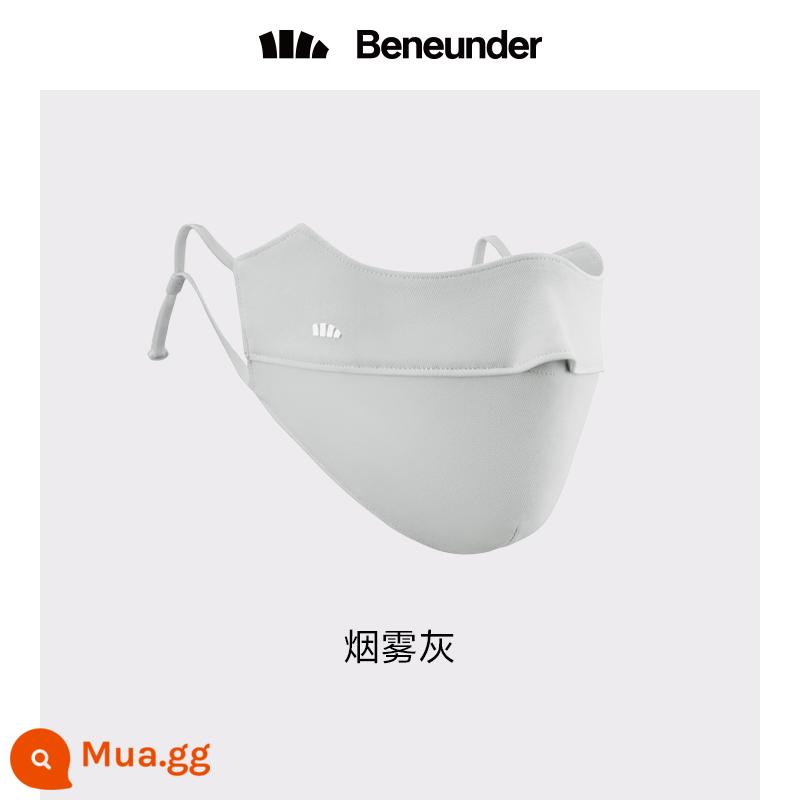 Banana BENEUNDER cửa hàng flagship chính thức mặt nạ dùng một lần mặt nạ bảo vệ bốn lớp cho nam và nữ tập trung chống nắng 3d - [Giảm béo mặt ba chiều-Bảo vệ góc mắt] Kem chống nắng đốm xám khói thoáng khí