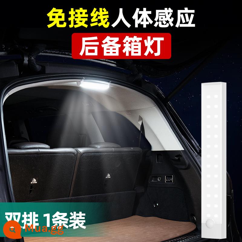 Cốp xe ô tô chiếu sáng cảm ứng tự động đèn ốp trần đèn led đuôi hộp đèn đọc sách ô tô nội thất ô tô - 20,5 cm [hạt đèn đôi hàng] ★ Đèn cốp xe