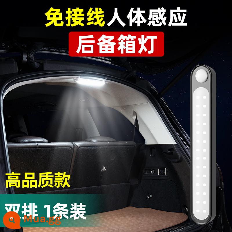 Cốp xe ô tô chiếu sáng cảm ứng tự động đèn ốp trần đèn led đuôi hộp đèn đọc sách ô tô nội thất ô tô - 16cm [model chất lượng cao] hạt đèn LED đôi hàng nhỏ gọn siêu sáng ★ đèn cốp xe