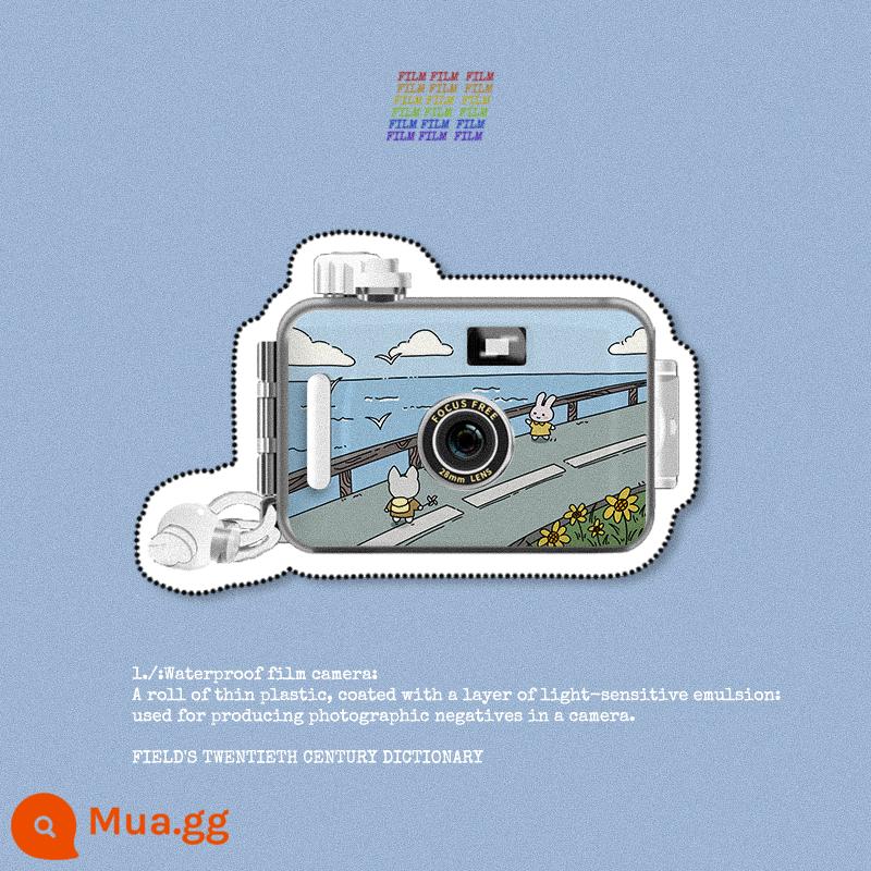 Retro đánh lừa máy ảnh phim không Polaroid không dùng một lần phim máy ảnh người bạn sinh viên thích hợp quà tặng sinh nhật - Sách Các Mùa-Mùa Hè